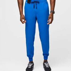 Figs Tansen Mens Royal Blue Joggers sz Sm / S